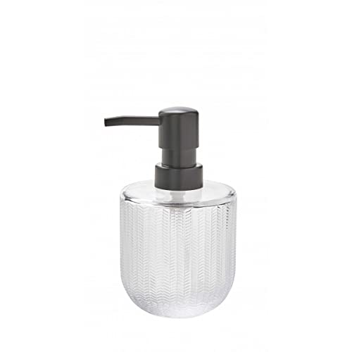 LEVASSEUR Ella Distributeur Savon Verre Transparent 9x9x14,5cm
