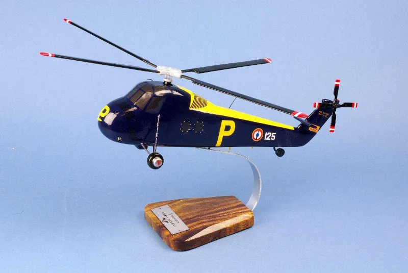 Sud Aviation HSS-1 Seabat Marine maquette bois 1/40