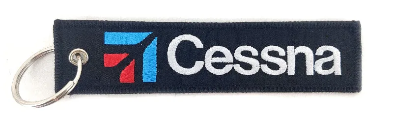 La Boutique du Pilote porte-clés flamme Cessna 13x3 cm