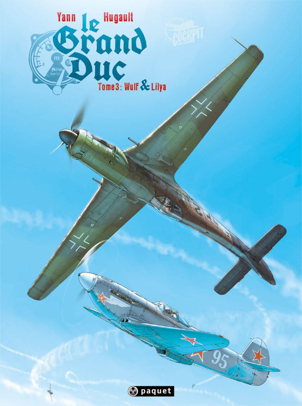 La Boutique du Pilote Le Grand Duc Tome 3 Wulf & Lilya BD aviation