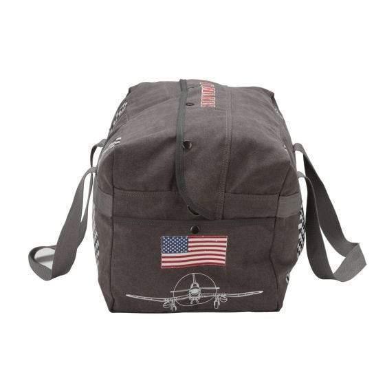 La Boutique du Pilote P-51 Mustang sac de voyage toile grise