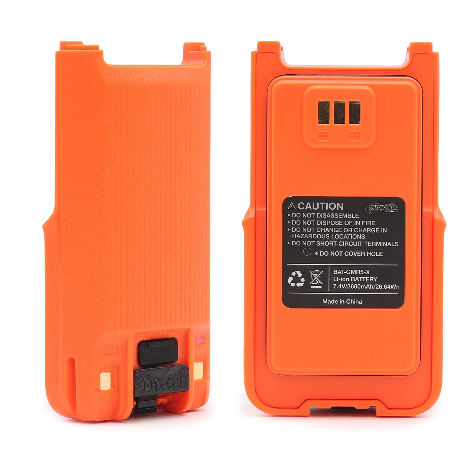 Rugged Air GMR5-X batterie XL 3600mAh grise