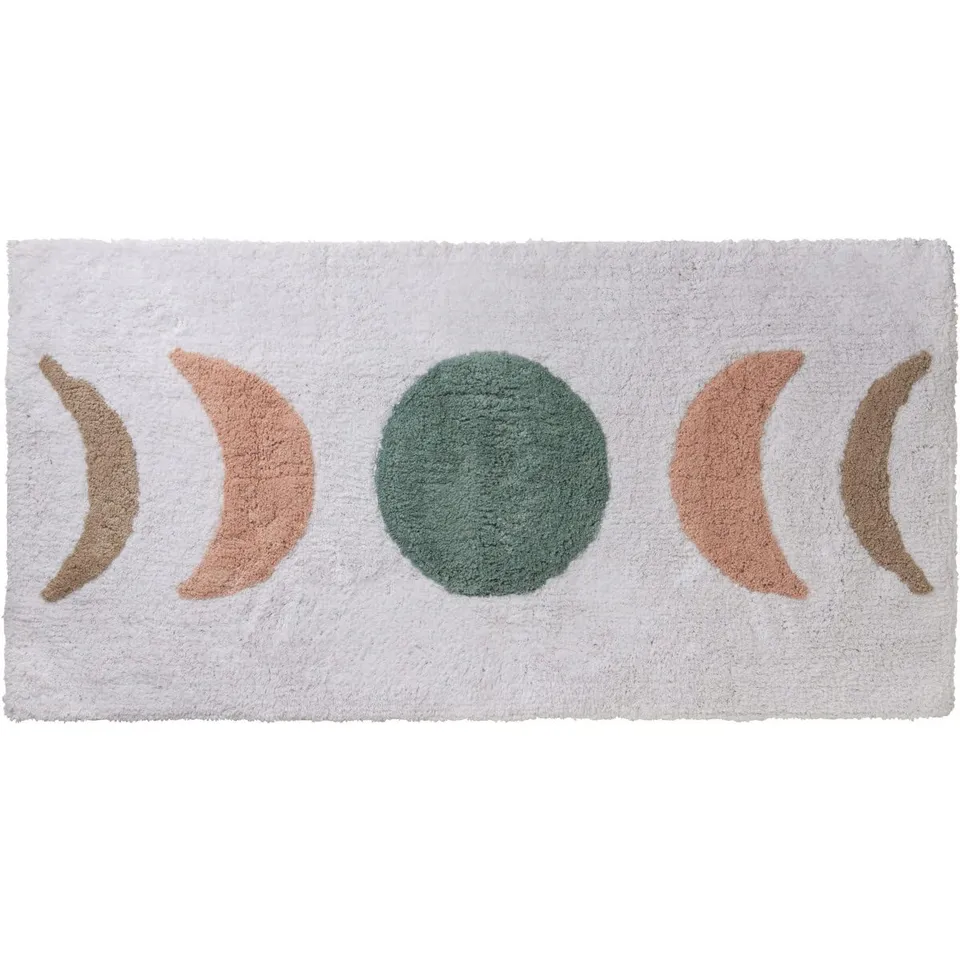 Levasseur Kids Tapis de Bain Vert Soleil 60x120cm Coton