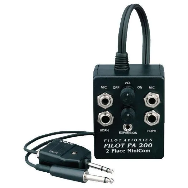 Pilot Communications PA-200 intercom 2 casques autonome