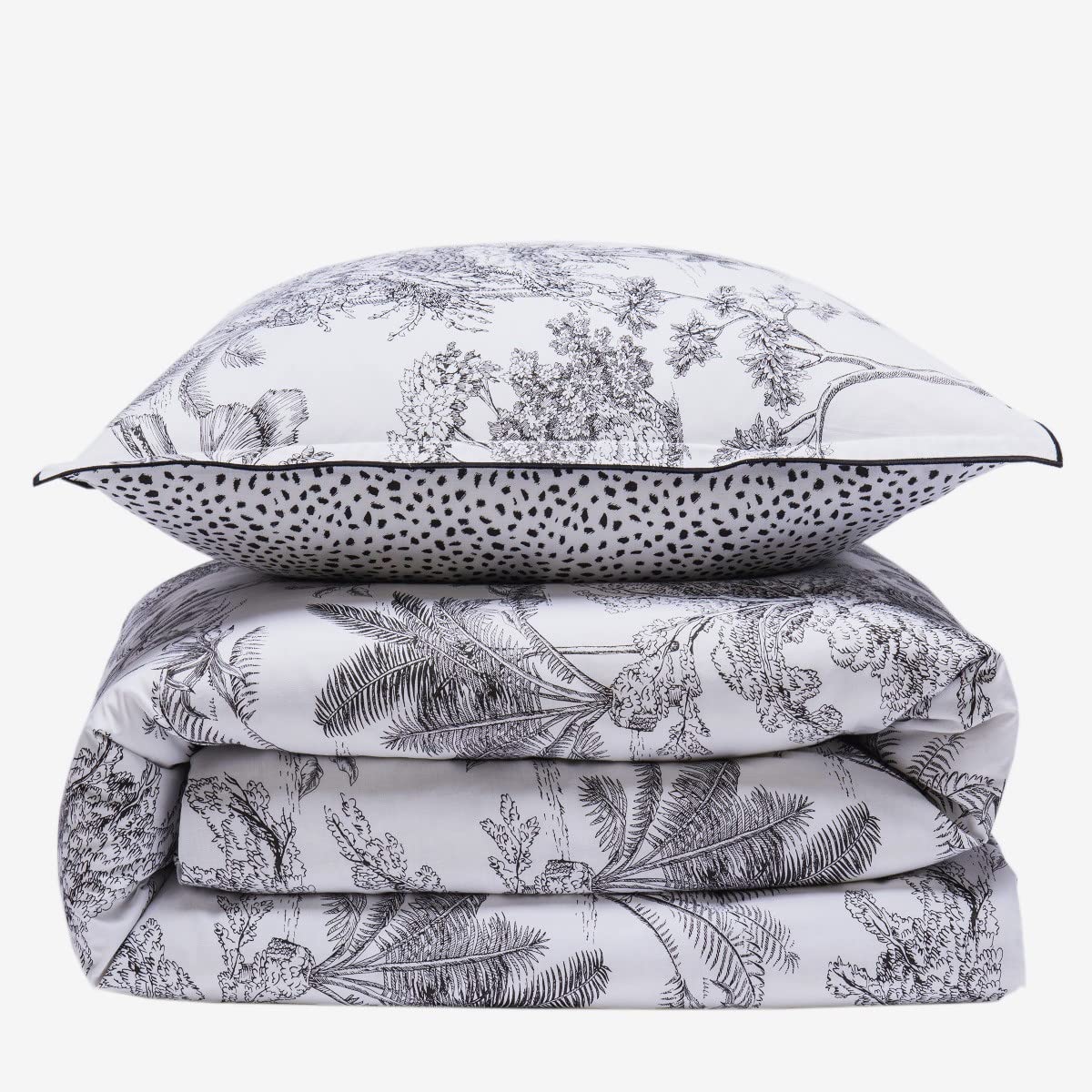LEVASSEUR Linge de lit Parure 240x220 housse de couette coton blanc