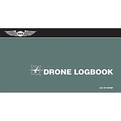 ASA Drone Logbook carnet de vol drone 16 pages