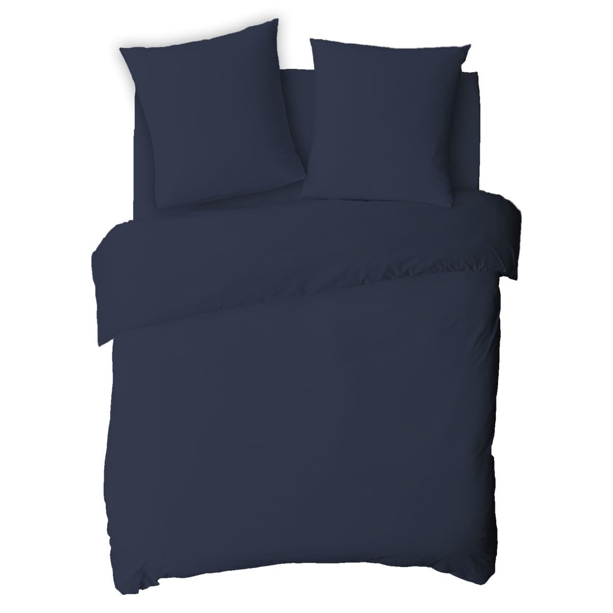 LEVASSEUR drap housse coton encre 140x200cm 100% coton 57 fils
