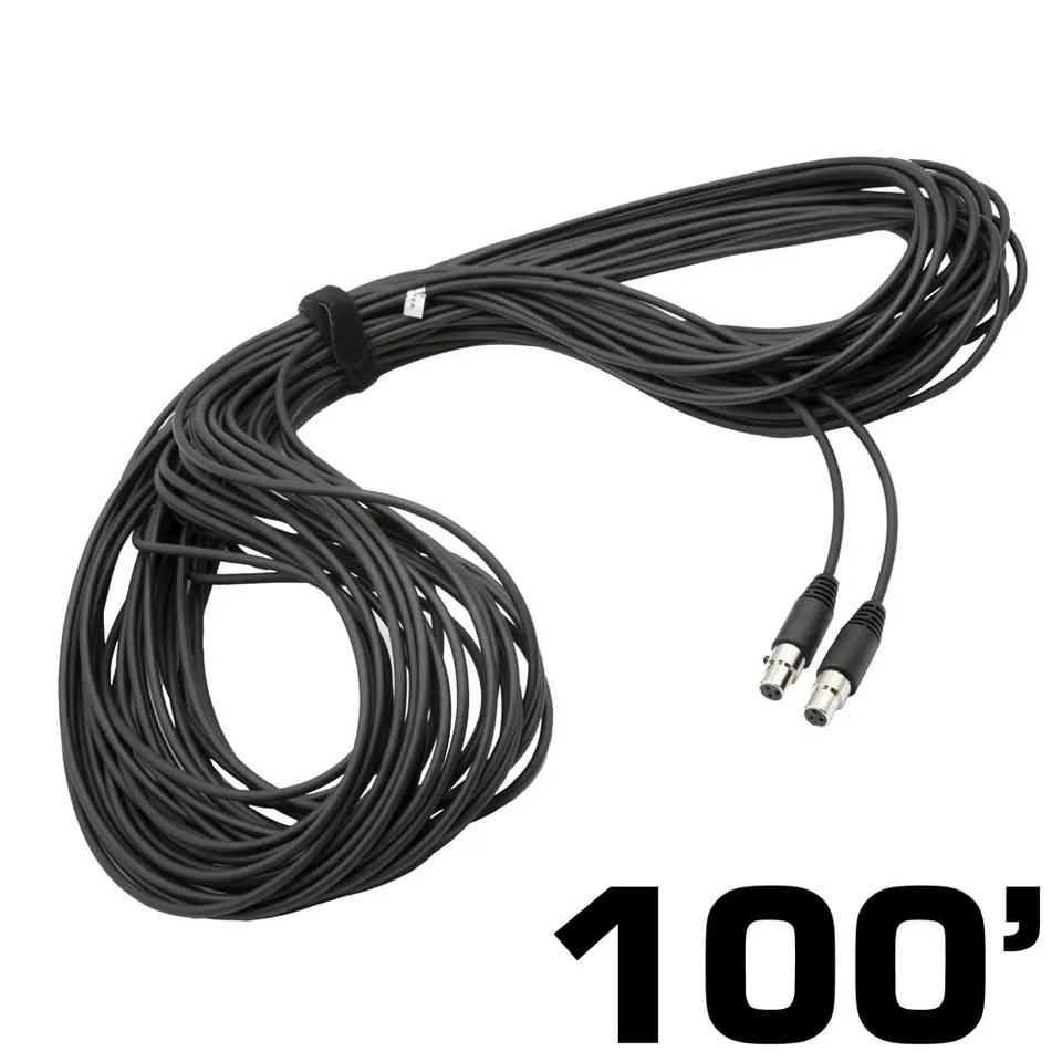 Rugged H85 câble liaison 3 broches 100 ft droit femelle