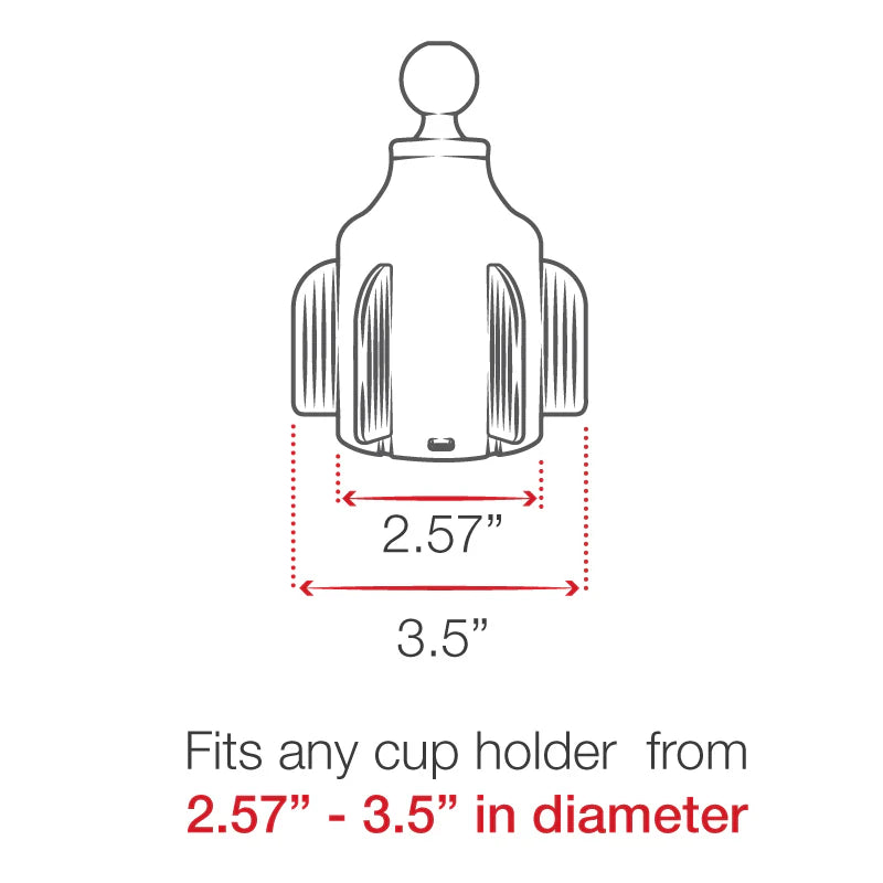 Rugged Air 242 boîtier RAM Mount étui seul
