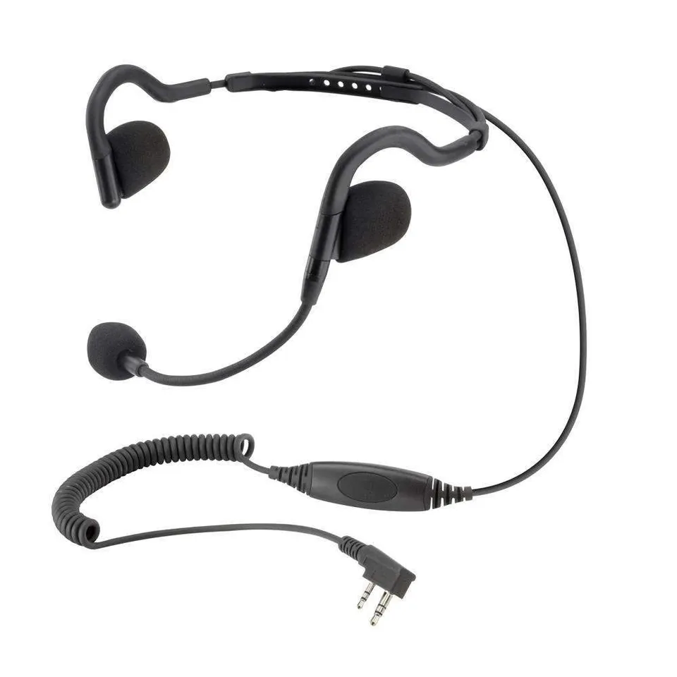Rugged Air H10 Headset Radio Léger Micro Anti-Bruit PTT