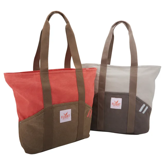 Flight Outfitters Sandbar Tote sac cabas gris headset