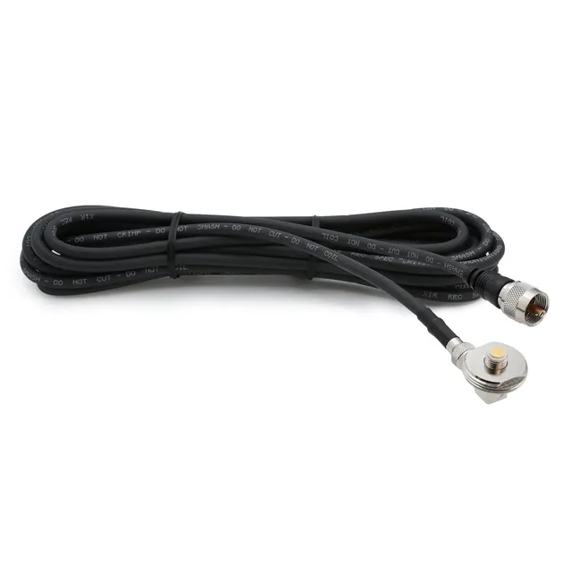 Rugged Air Cable Parts Câble Antenne NMO 15 Ft PL-259 triple blindage