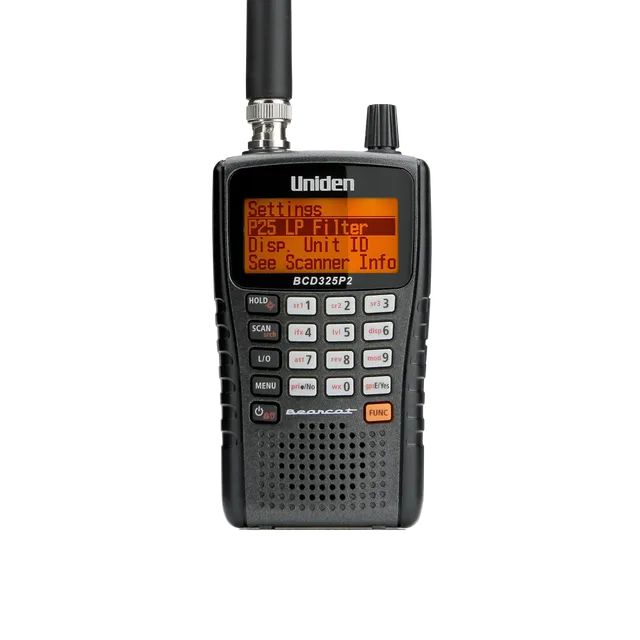 Uniden BCD325P2 scanner radio portable numérique