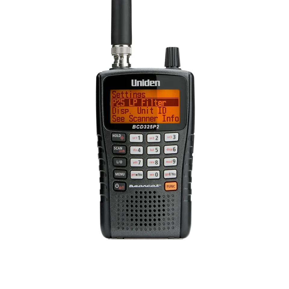 Uniden BCD325P2 scanner radio portable numérique