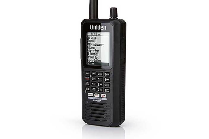 Uniden BCD436HP scanner numérique portable trunking P25