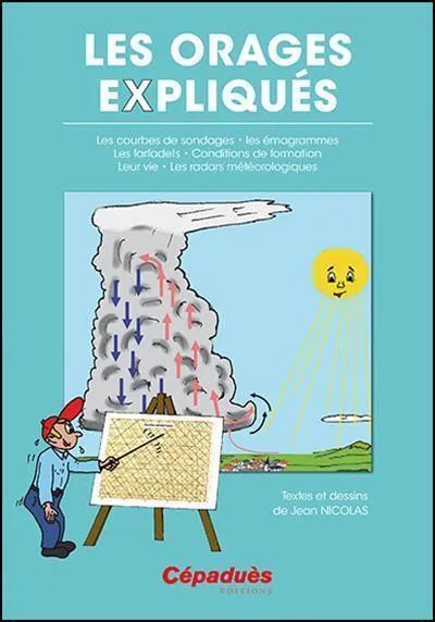 Les Orages Expliqués livre météo aviation pilote Cepaduès