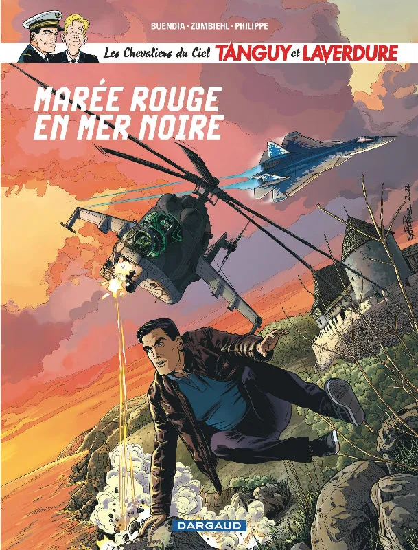 Tanguy et Laverdure Tome 11 Marée rouge BD aviation 48 pages