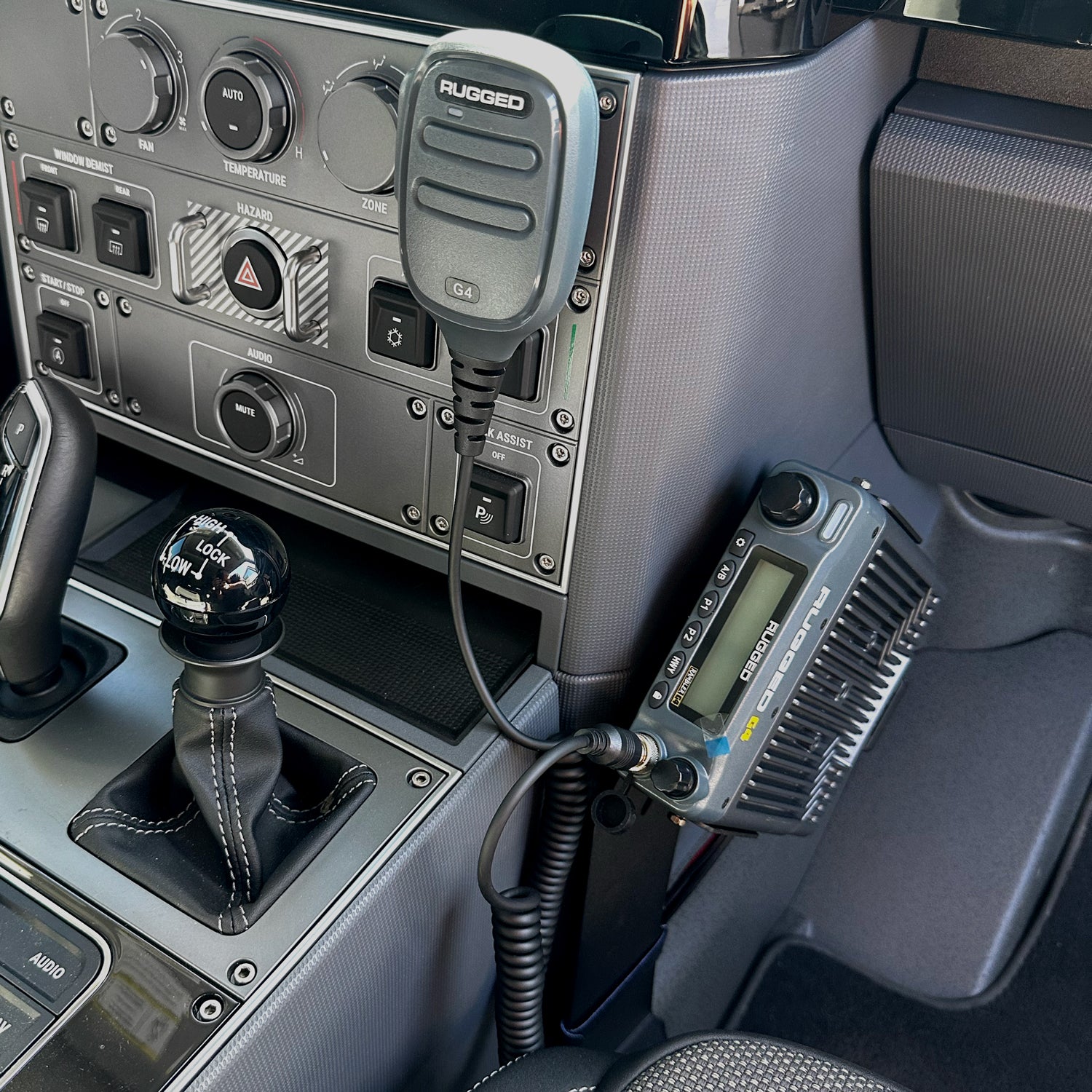 Rugged Air G1 Kit Radio Mobile GMRS Grenadier Étanche