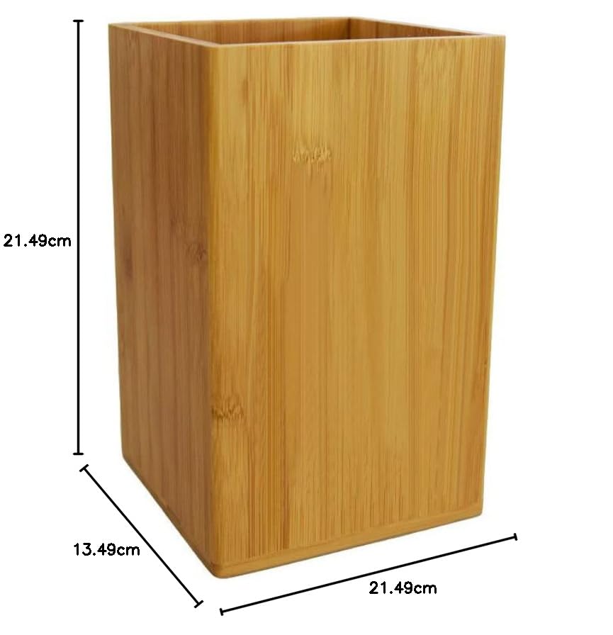 LEVASSEUR Salle de bain Poubelle 3L bambou peint déco