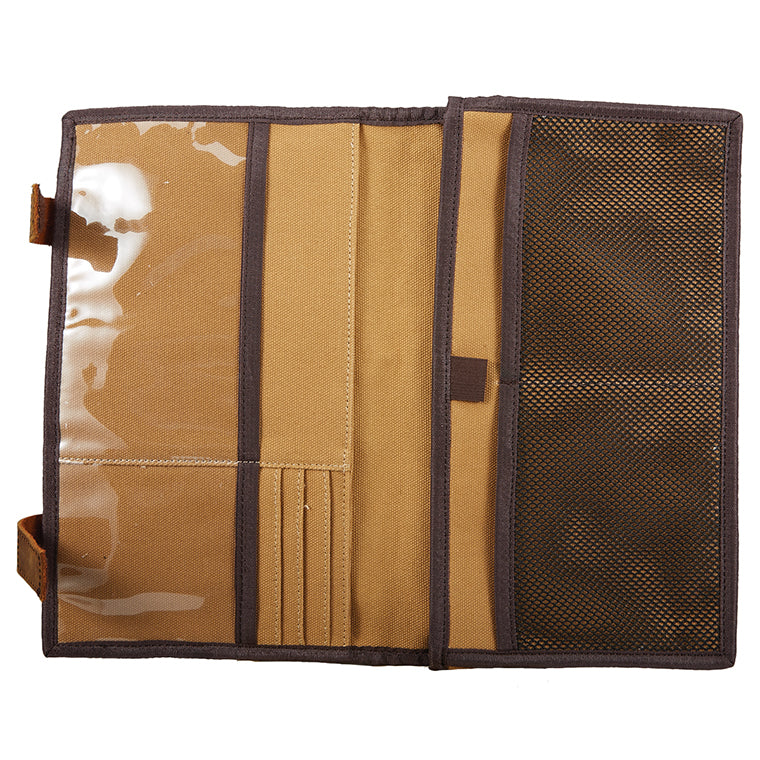 Flight Outfitters Bush Pilot étui logbook toile cuir Large