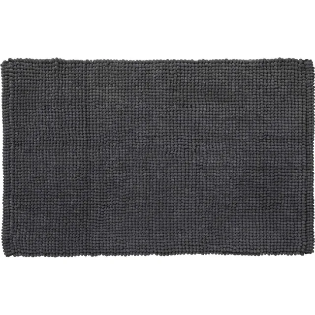LEVASSEUR Bali tapis de bain anthracite 50x80cm antidérapant