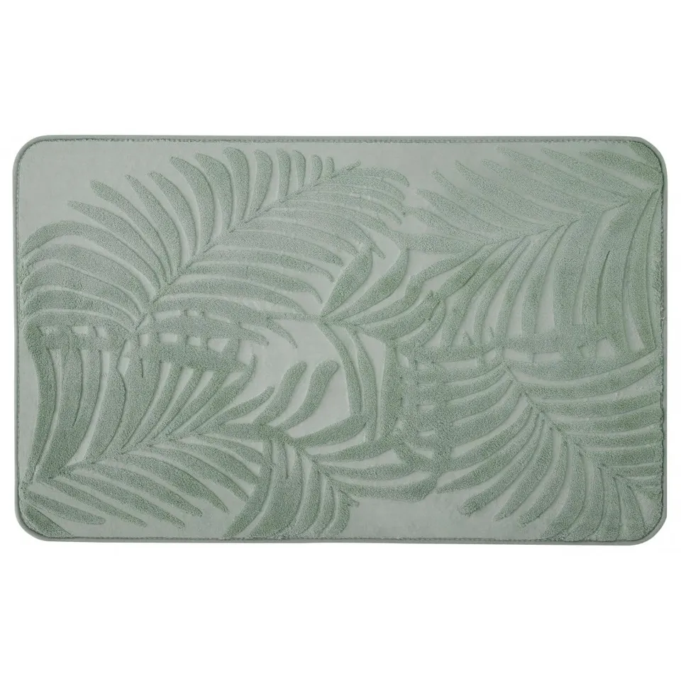 Levasseur Raonie Tapis de Bain Vert 50x80cm Mémoire de Forme