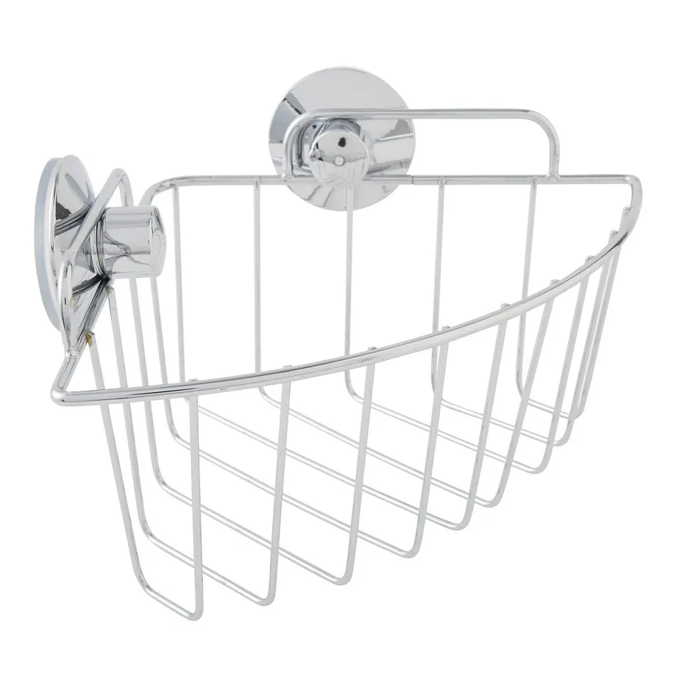Levasseur Andy étagère bain angle ABS chromé argent