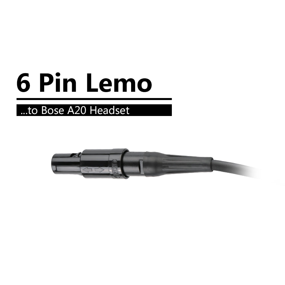 R Spider Wireless adaptateur casque GA vers Lemo 6 broches