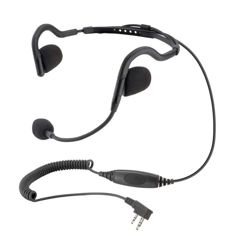Rugged Air H10 Headset Radio Léger Micro Anti-Bruit PTT