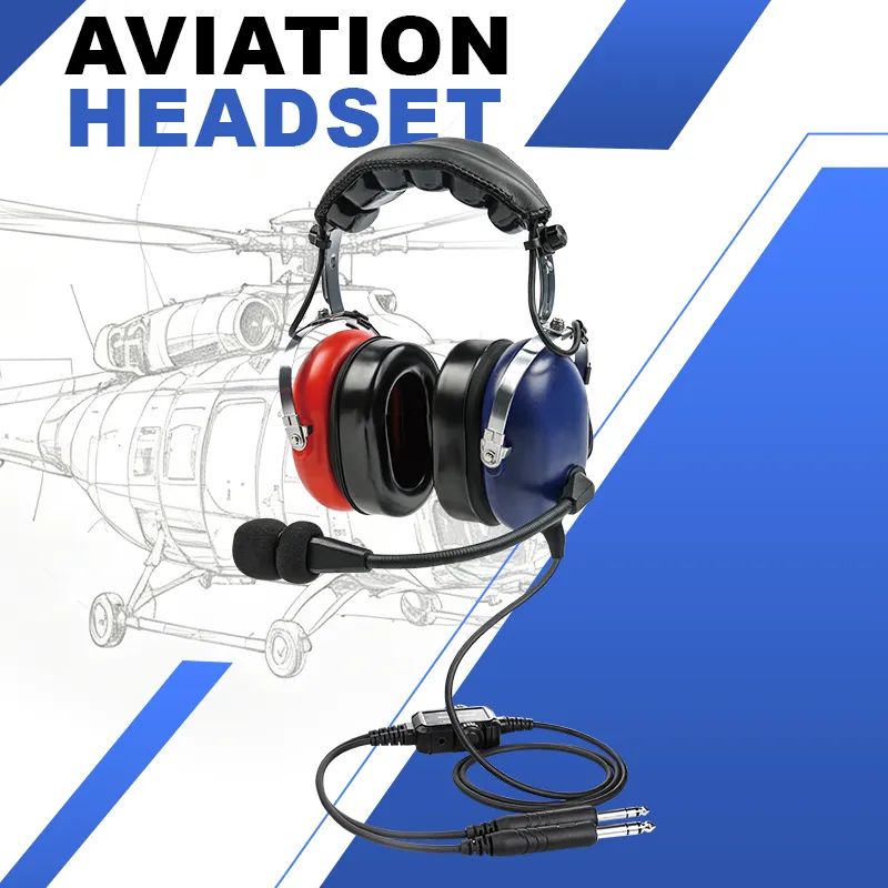 R Spider Wireless Aviation Headset casque aviation enfant réducteur bruit