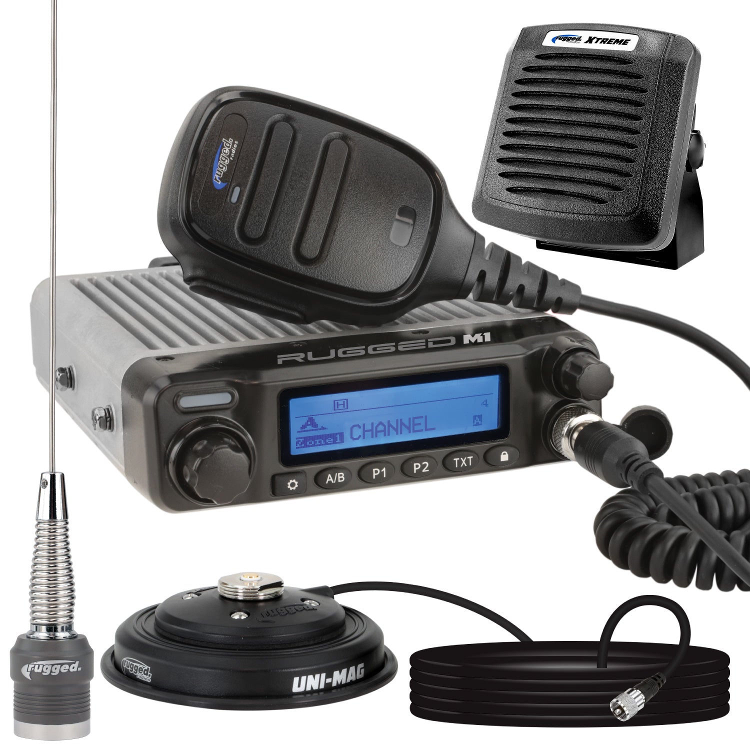 Rugged Air M1 Kit Radio Mobile VHF 55W Étanche