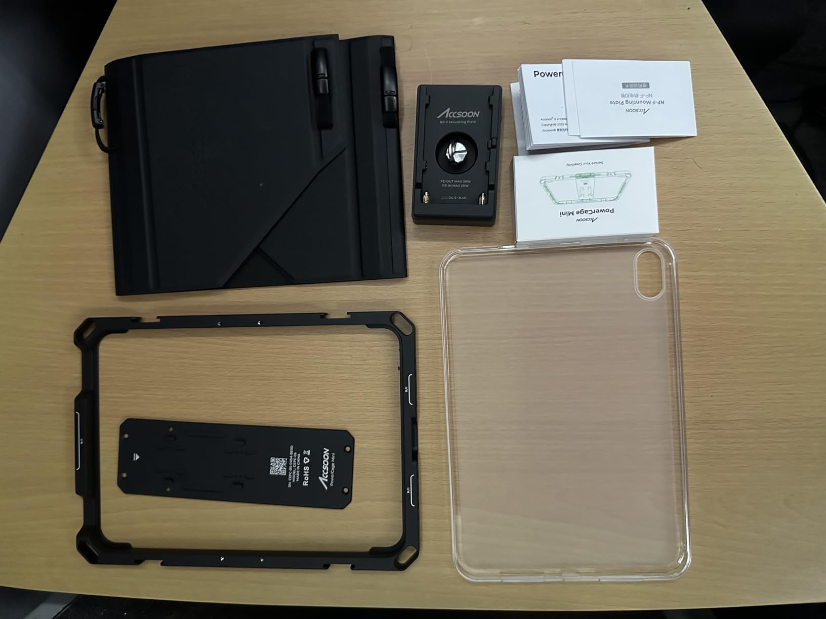 Accsoon PowerCage Mini Cage iPad Mini 6 A17 Pro 8,3 pouces NP-F