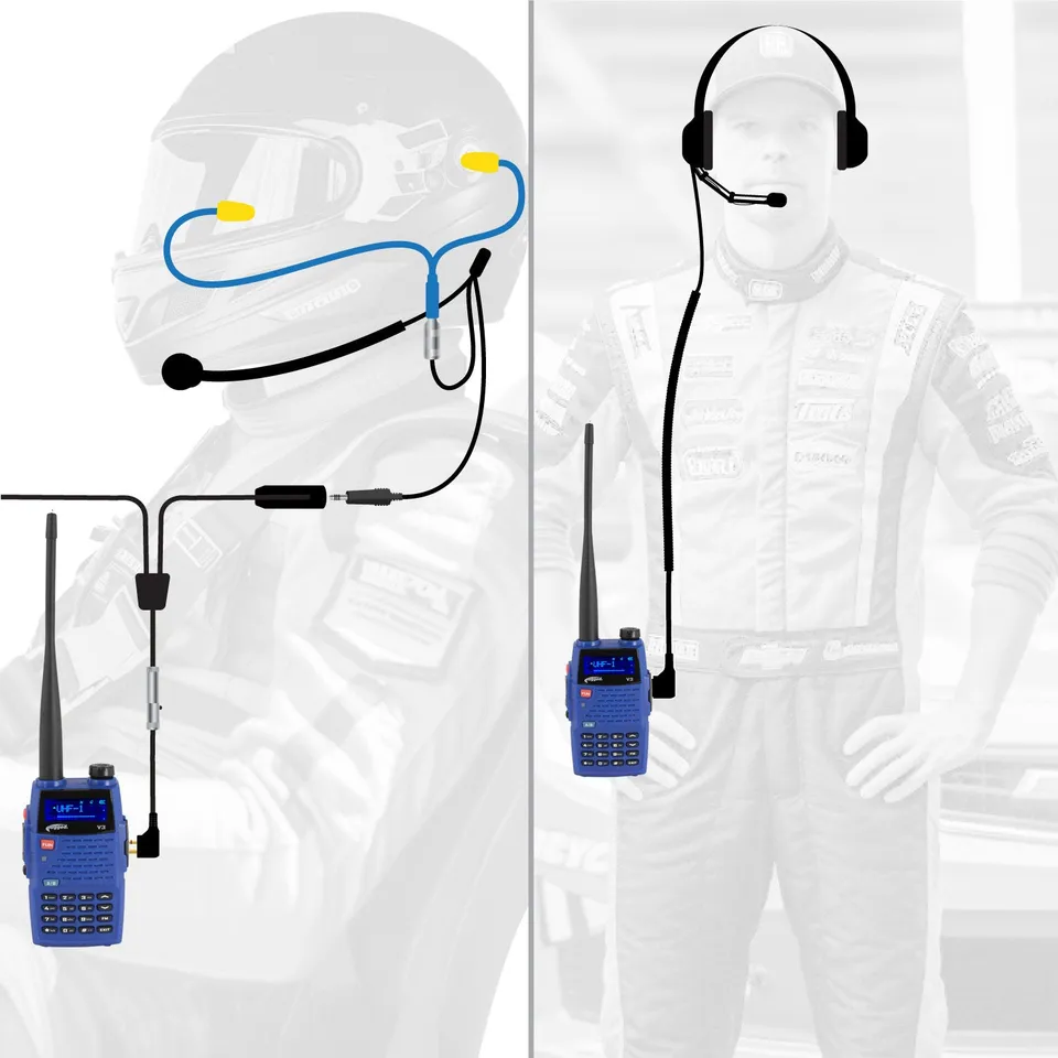 Rugged Air Intercoms IMSA V3 kit intercom pilote analogique