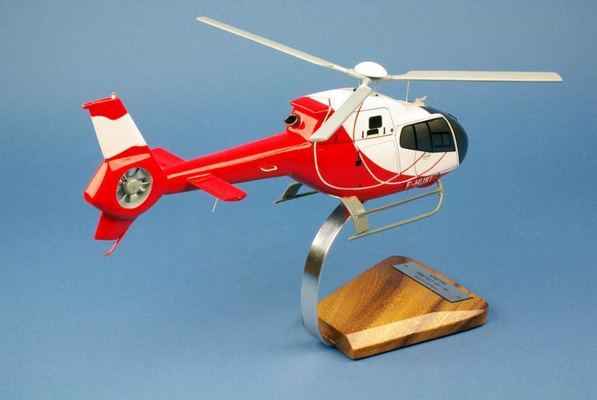 La Boutique du Pilote EC120 Calliope Helidax F-HBKI maquette bois 1/25