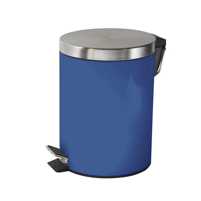 LEVASSEUR Salle de bain Poubelle à pédale 5L métal