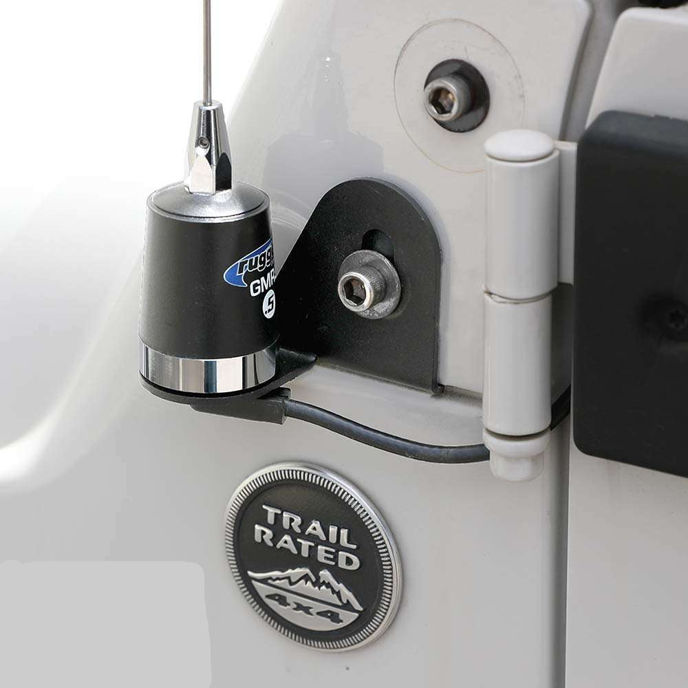 Rugged Air Jeep A Mount support antenne Jeep JK JL acier