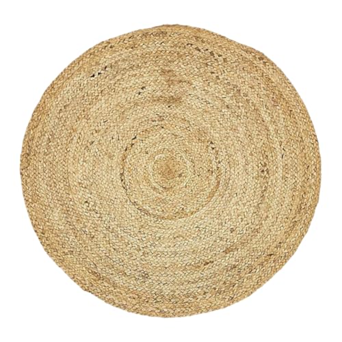 Levasseur Sol Surabaya tapis rond beige naturel 120x120cm jute