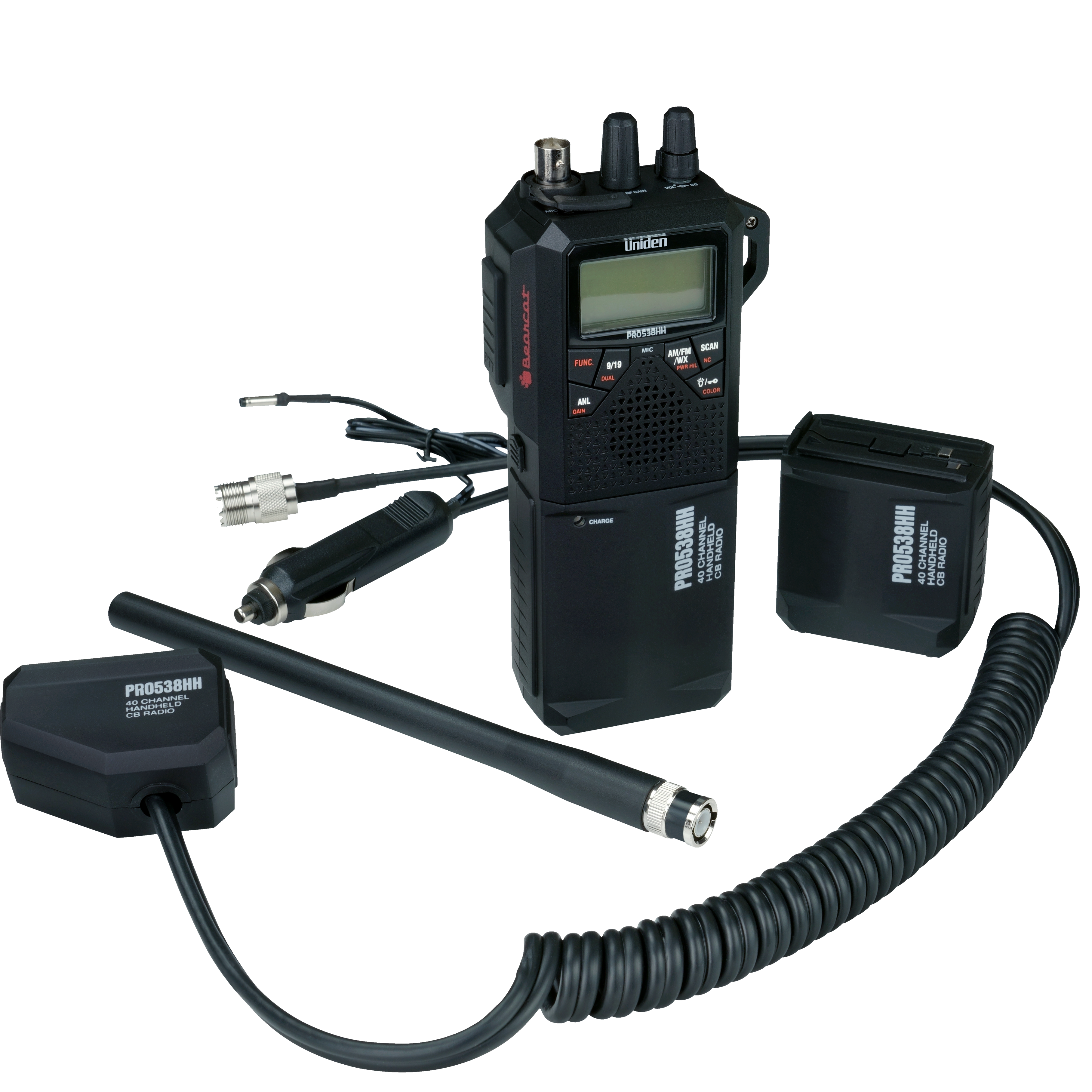Uniden PRO538HHFM Radio CB Portable FM