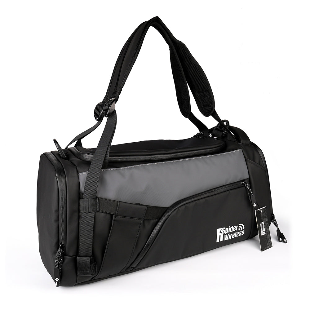 R Spider Wireless Aviation Bag sac pilote noir casque
