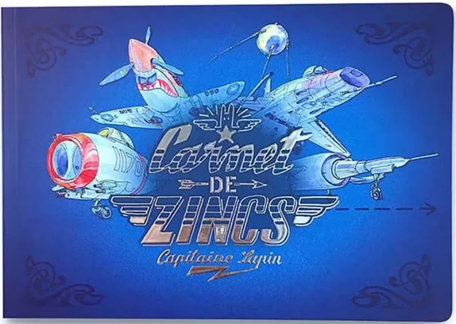 La Boutique du Pilote Lapin carnet de zincs livre avion 64 pages