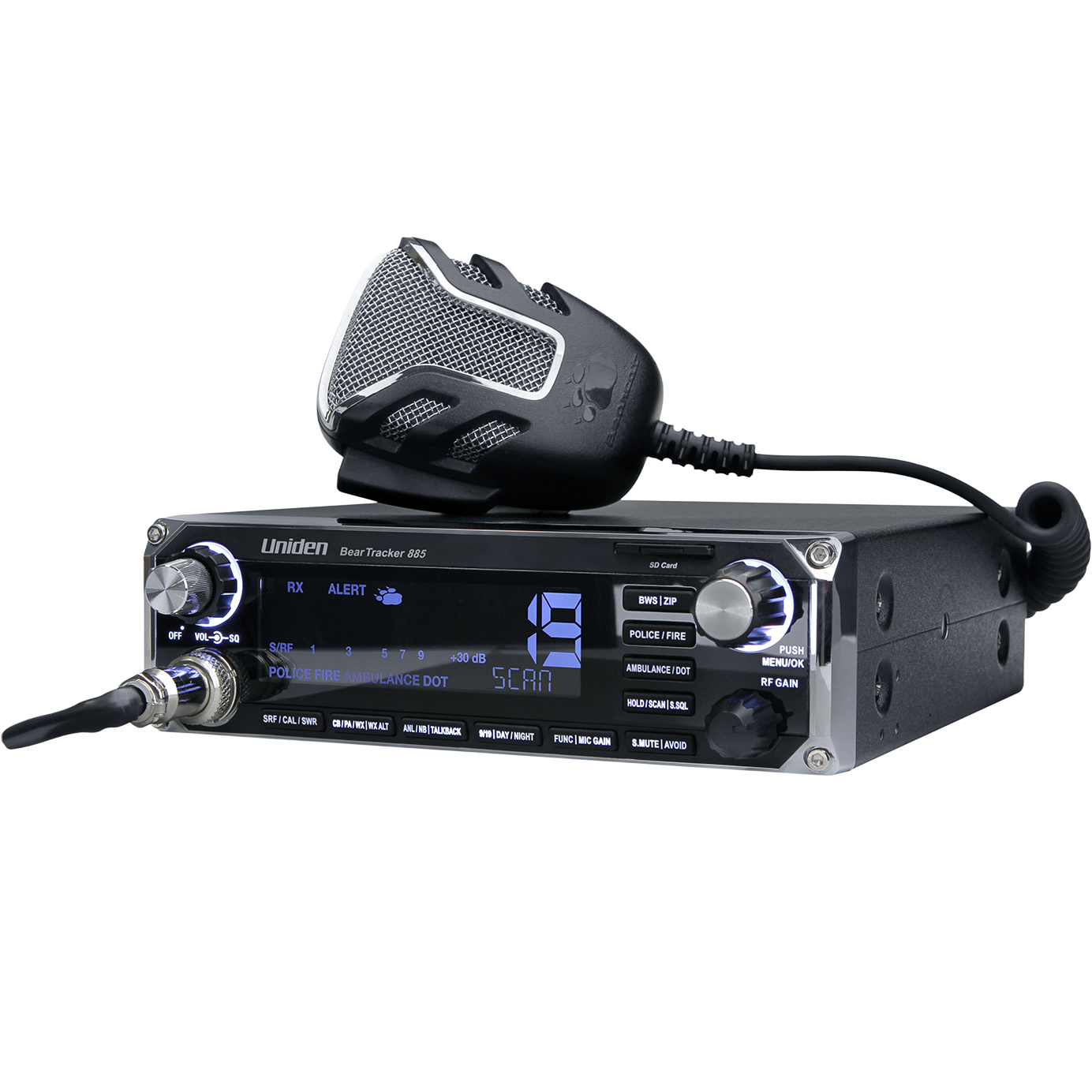 Uniden BearTracker 885 radio CB scanner