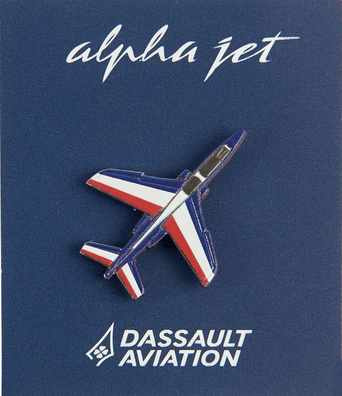 Pin's Alpha Jet Patrouille de France métal 20x30mm