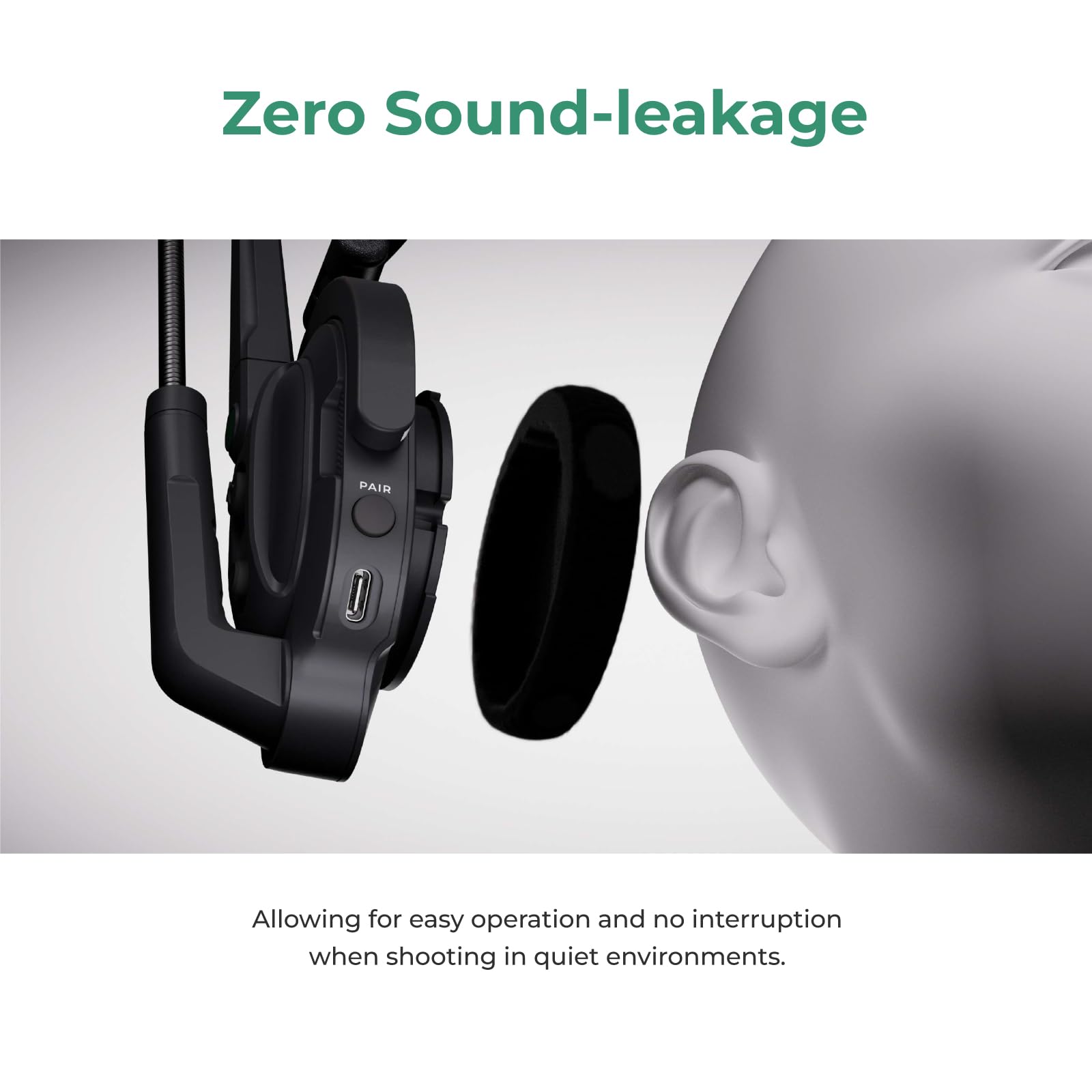 Accsoon Como intercom 5 casques 1 host 4 remote