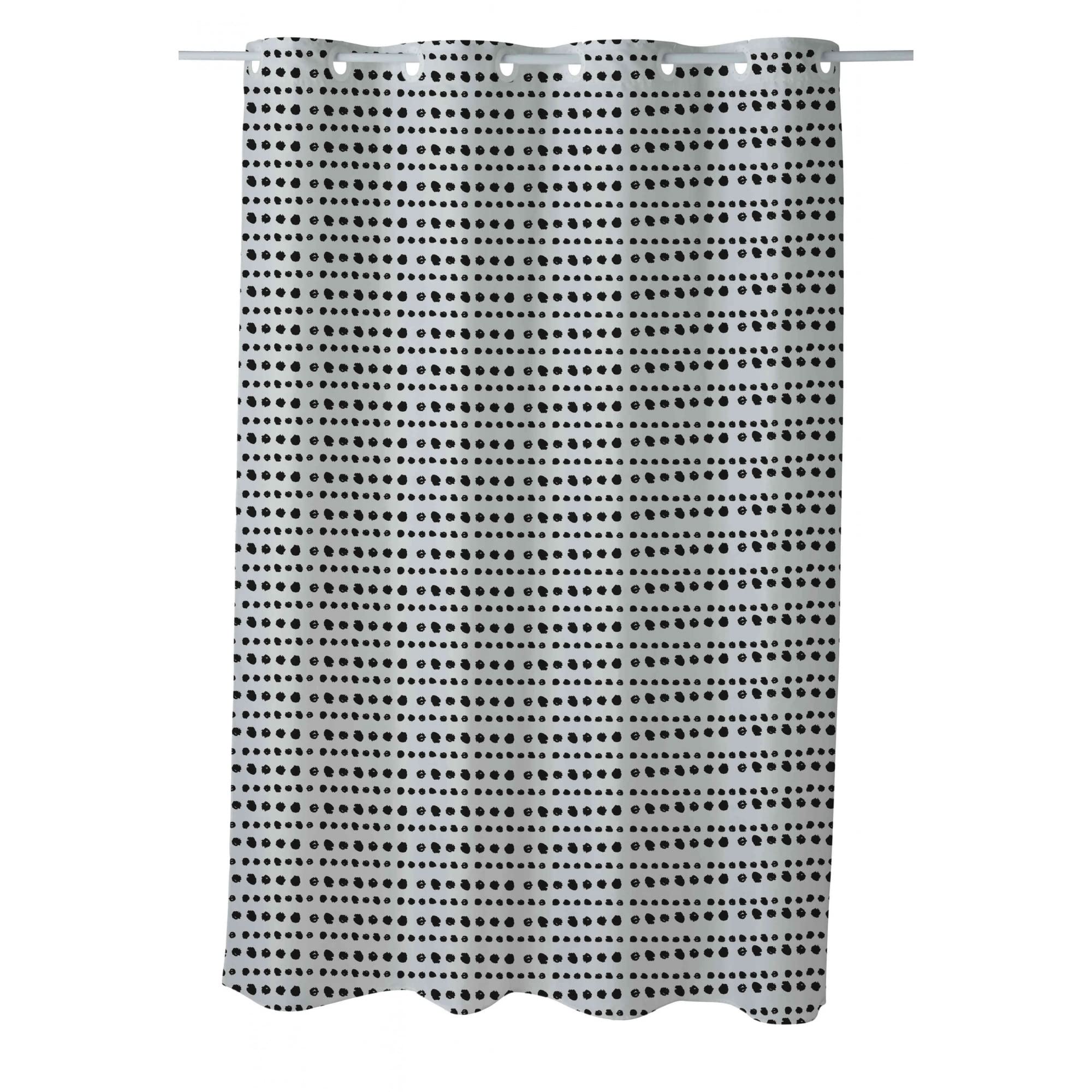 Levasseur Gotam rideau de douche 180x200 blanc polyester