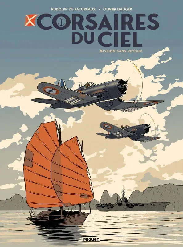 Paquet Corsaires du ciel Mission sans retour BD 48 pages
