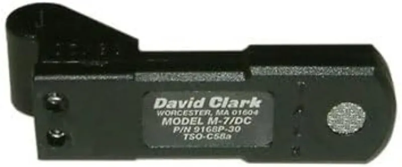 David Clark M-7 Micro casque pilote remplacement DC