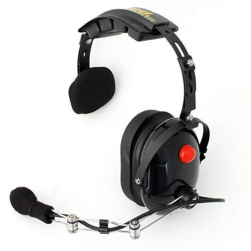 Rugged Air H15 casque radio une oreille noir