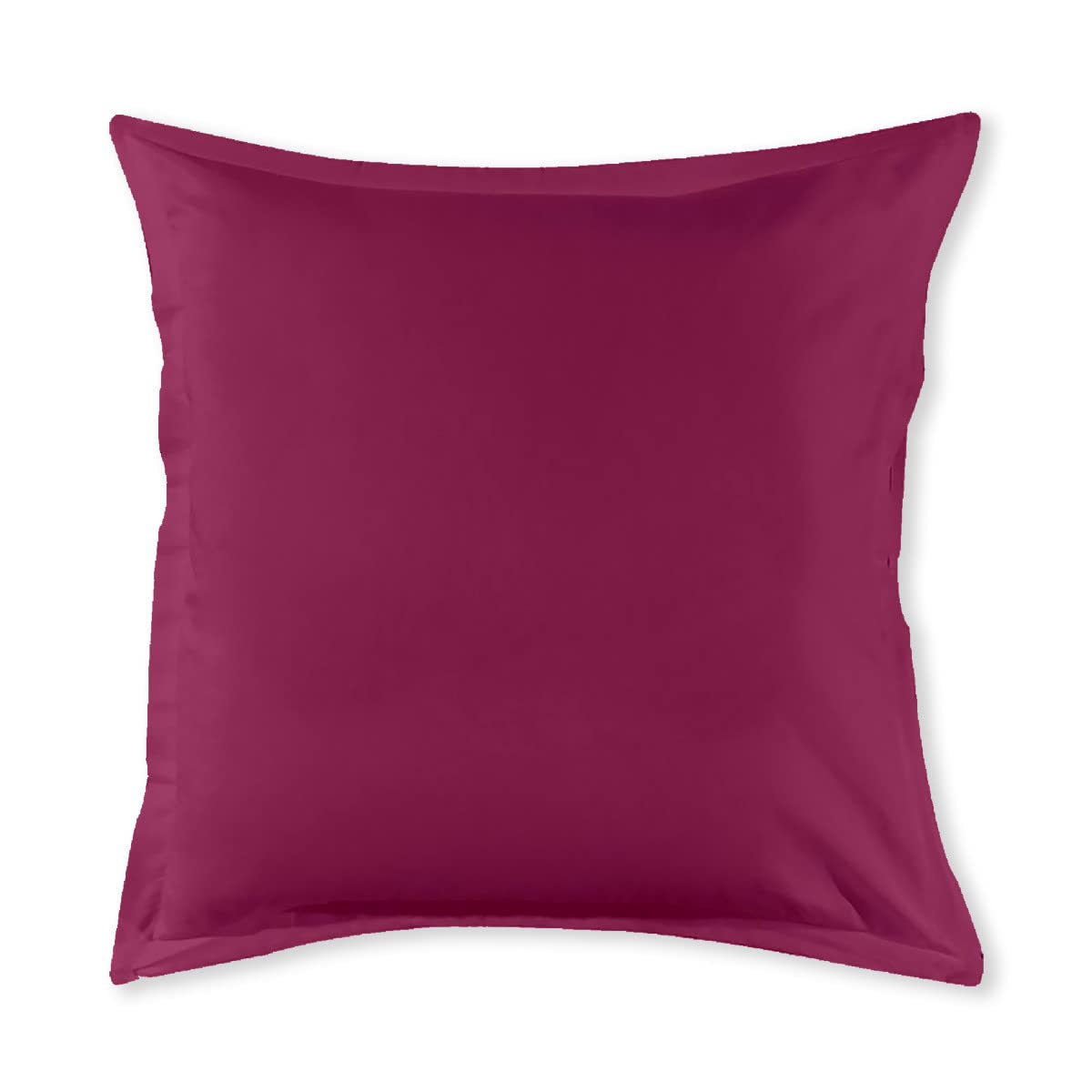 Levasseur Linge de lit taie d'oreiller coton magenta 64x64 lot 2