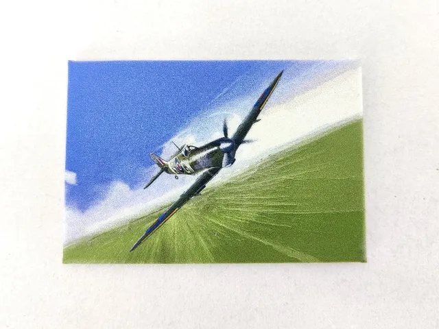 La Boutique du Pilote Spitfire Perinotto magnet 3D 8x5,5 cm