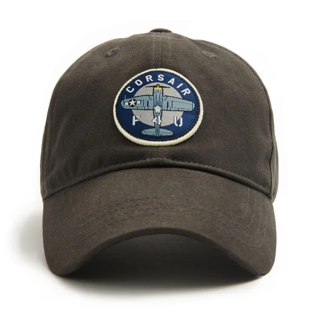 La Boutique du Pilote Corsair casquette aviation gris coton